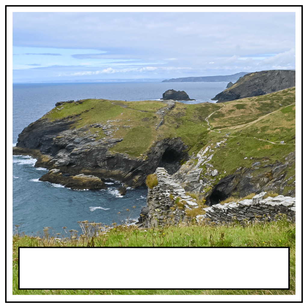 Tintagel, Cornwall, England - King Arthur - Merlins Cave