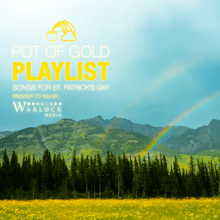 Album Cover - Pot of Gold Playlist - Songs for St Patrick's Day - Warlock Media