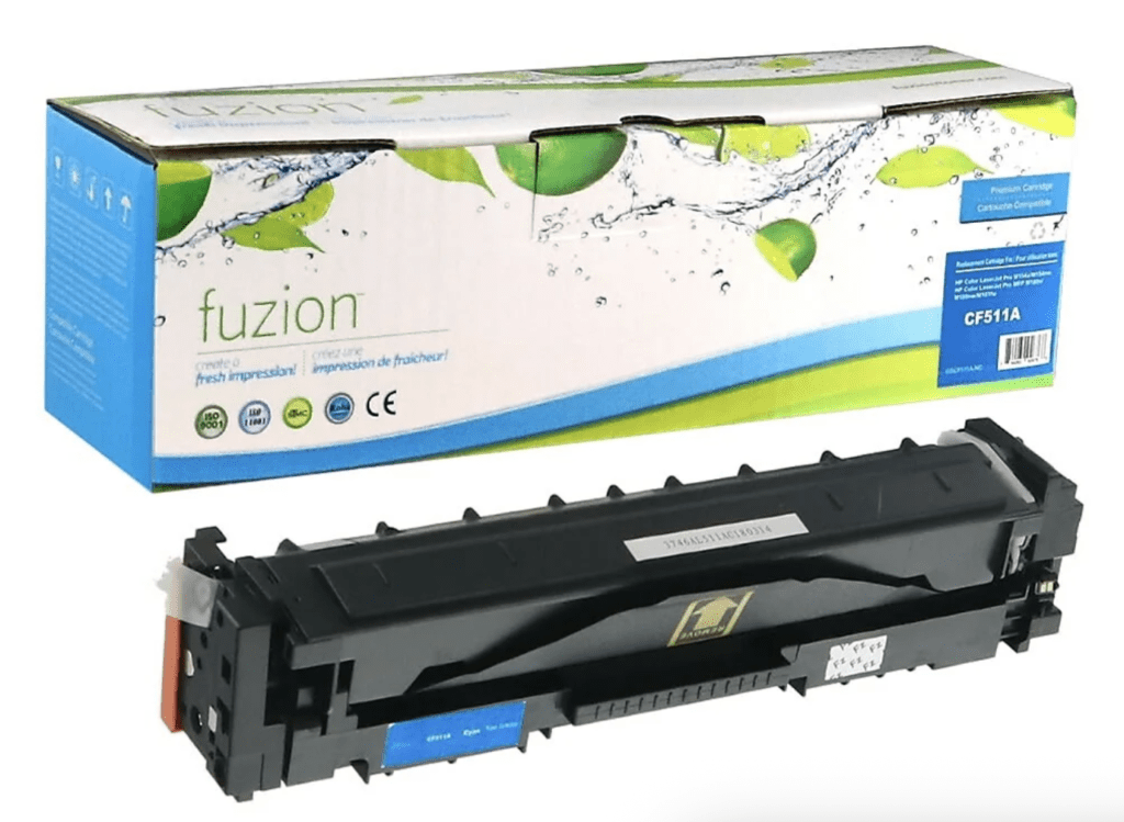 fuzion-HP204A-CF511A-Compatible Toner Cartridge-Standard Yield-Cyan